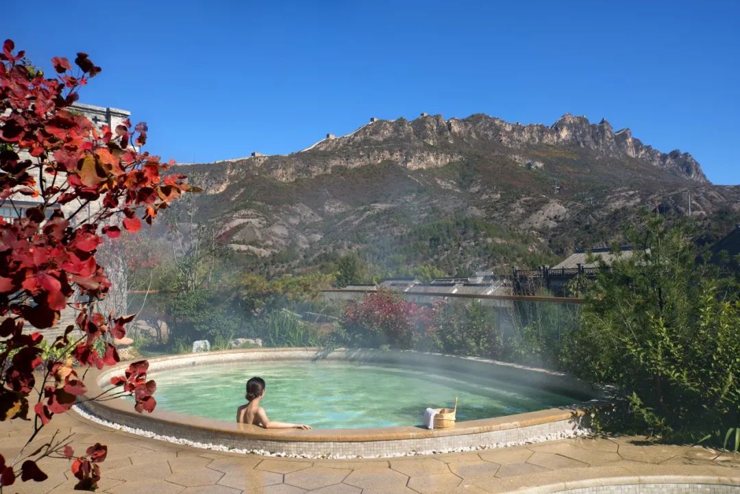 在北京泡温泉,去郊区蹭热度!